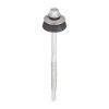 Hex Washer Head With BAZ Washer Self Drilling Screw With Wings Upper Thread