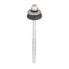 Hex Washer Head With BAZ Washer Self Drilling Screw With Wings Upper Thread